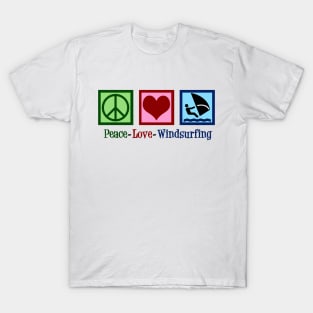 Peace Love Windsurfing T-Shirt